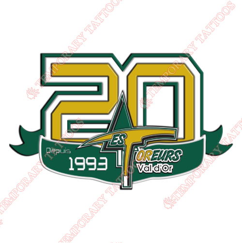 Val-d Or Foreurs Customize Temporary Tattoos Stickers NO.7480